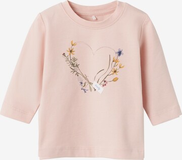 T-Shirt 'BOLIA' NAME IT en rose : devant