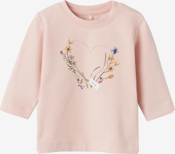 T-Shirt 'BOLIA' NAME IT en rose : devant