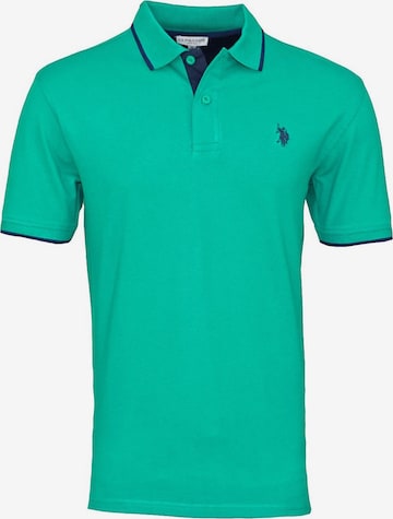 Maglietta di U.S. POLO ASSN. in verde: frontale