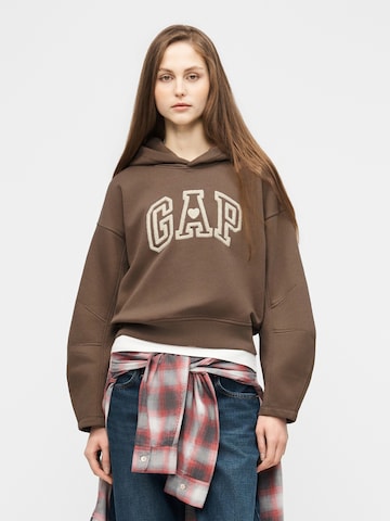 GAP - Sweatshirt em castanho: frente
