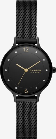 SKAGEN Uhr in Schwarz: predná strana