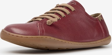 Baskets basses 'Peu Cami' CAMPER en rouge : devant