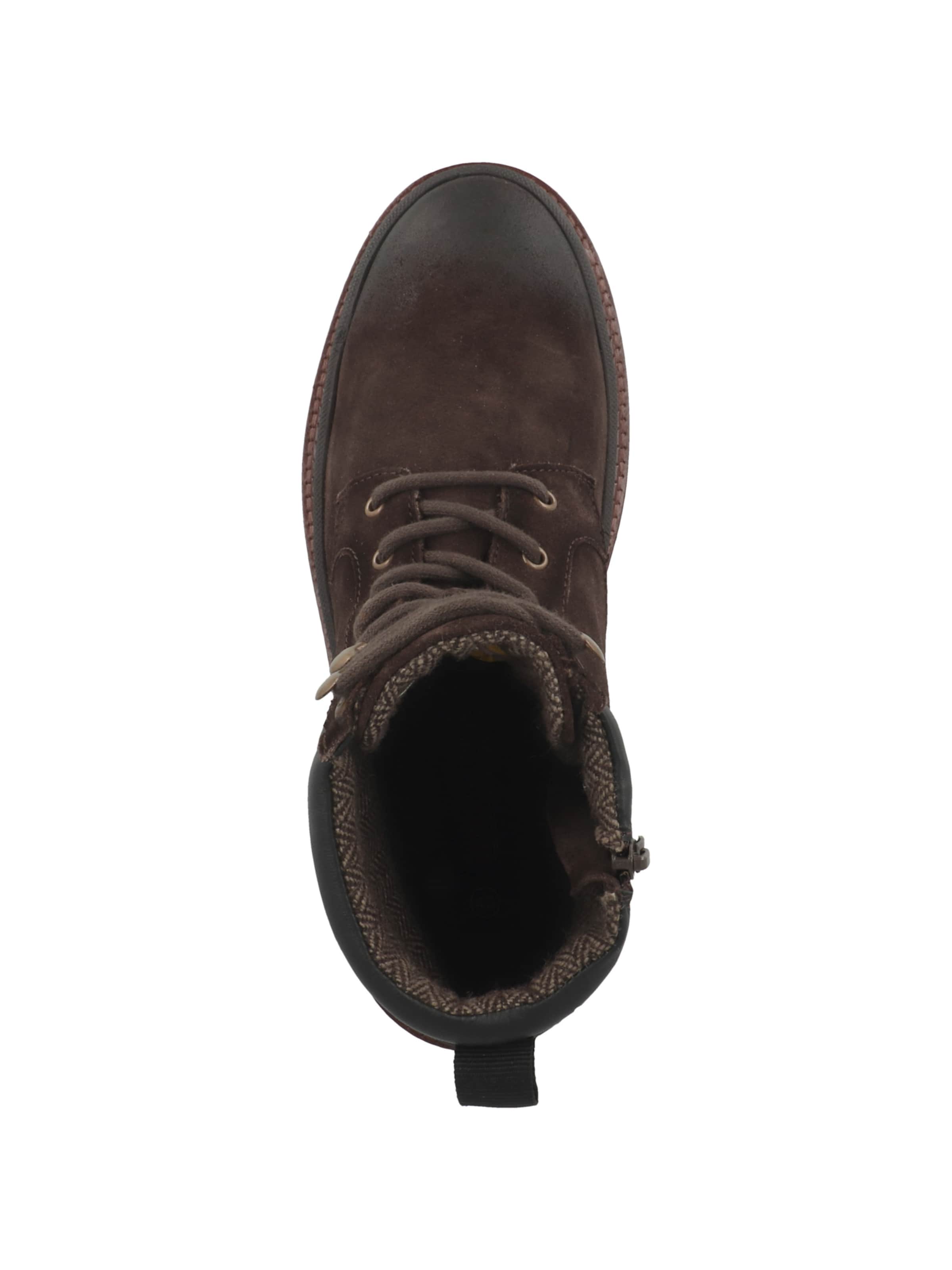 Dockers by Gerli Šnurovacie čižmy - Hnedá