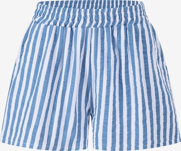 SASSYCLASSY Trousers in Blue: front