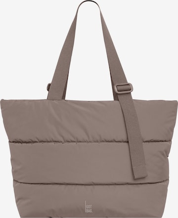 Got Bag Shopper 'Puffer' in Braun: Vorderseite