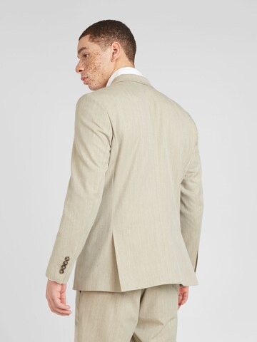 Coupe slim Costume 'PETER' SELECTED HOMME en beige