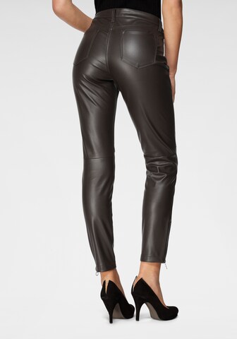 MAC Slimfit Broek in Bruin