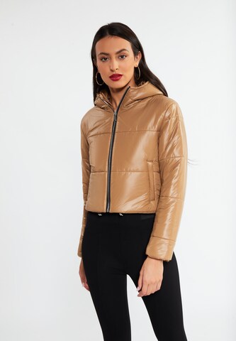 faina Between-Season Jacket in Yellow: front