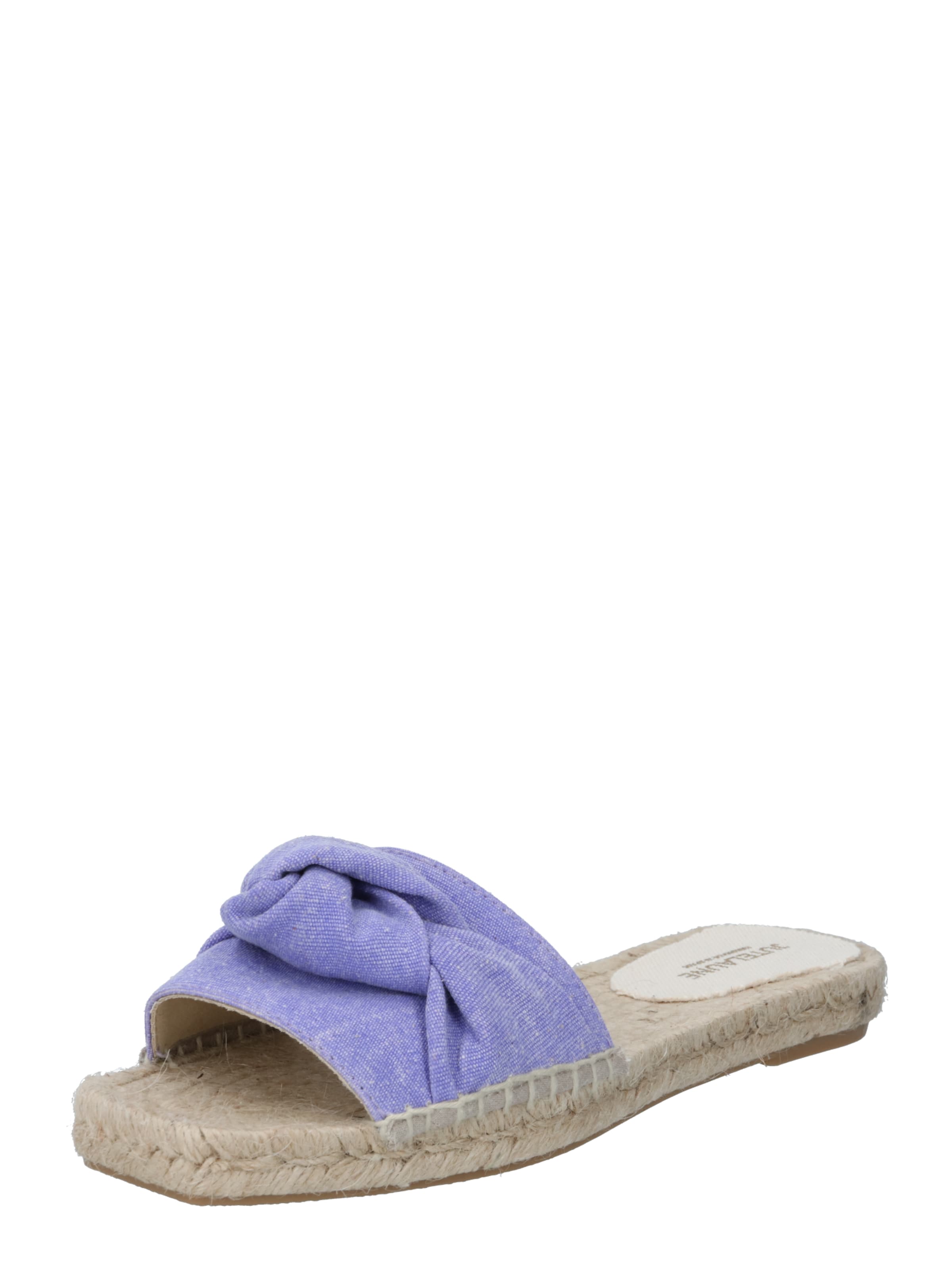 Mule JUTELAUNE en violet : devant