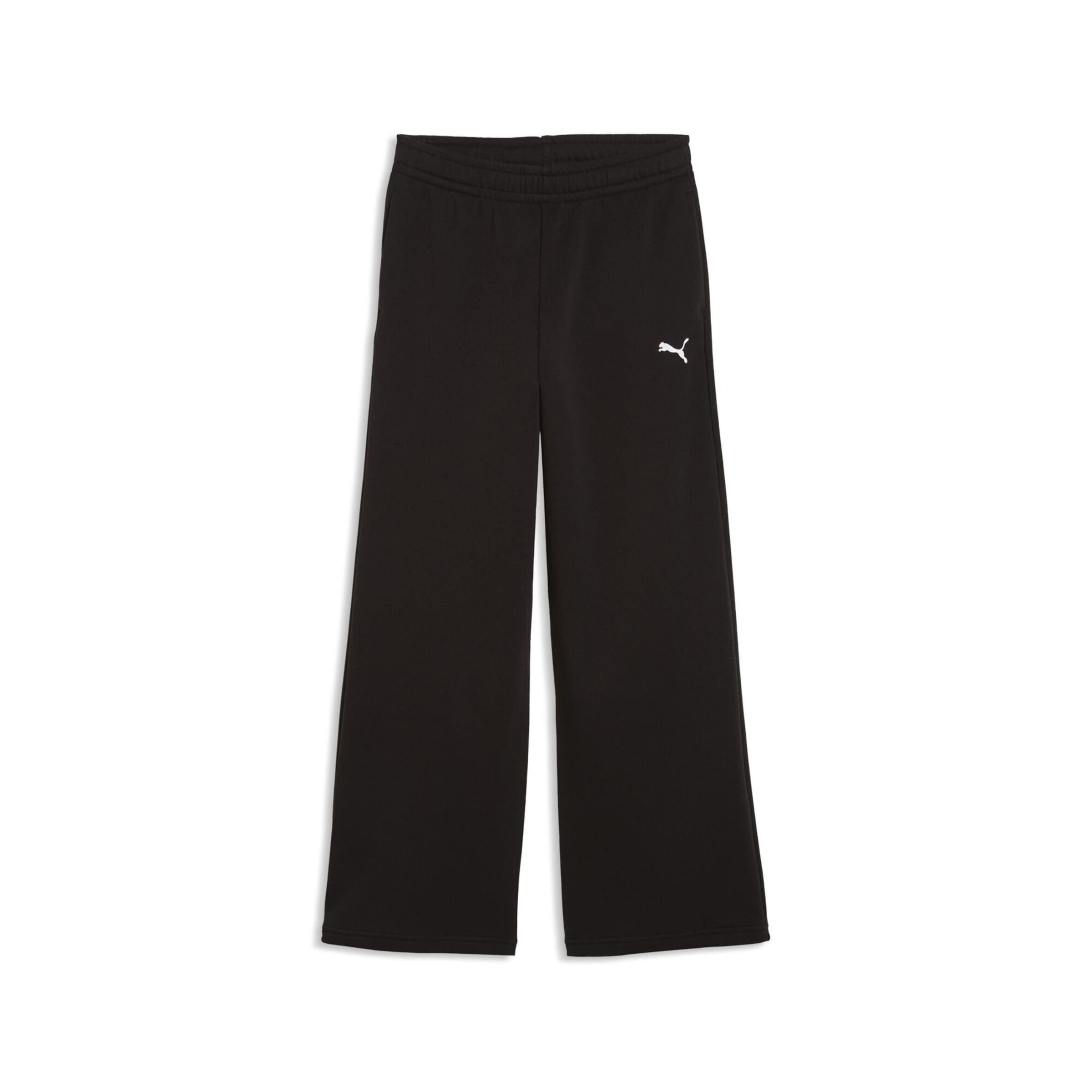PUMA Wide Leg Hose 'Essentials' in Schwarz: Vorderseite