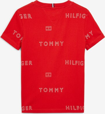 TOMMY HILFIGER Tričko – červená