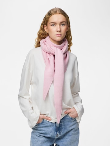 PIECES Sjal 'PCKomma' i pink: forside