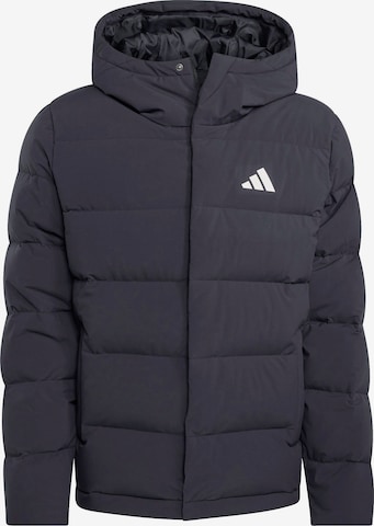 ADIDAS SPORTSWEAR Športová bunda 'Helionic' - Čierna: predná strana