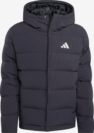 ADIDAS SPORTSWEAR Urheilutakki 'Helionic' värissä musta / valkoinen, Tuotenäkymä