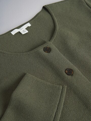 Geacă tricotată de la The Set pe verde