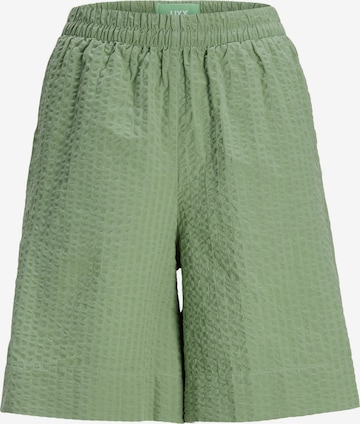 Loosefit Pantalon 'JXLIVA' JJXX en vert : devant