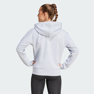 ADIDAS PERFORMANCE Αθλητική ζακέτα φούτερ σε γκρι
