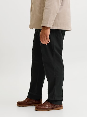 JACK & JONES - Pierna ancha Pantalón chino en negro