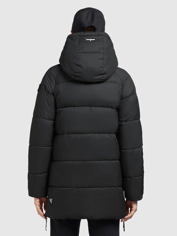 khujo Winter Jacket 'Briska' in Black
