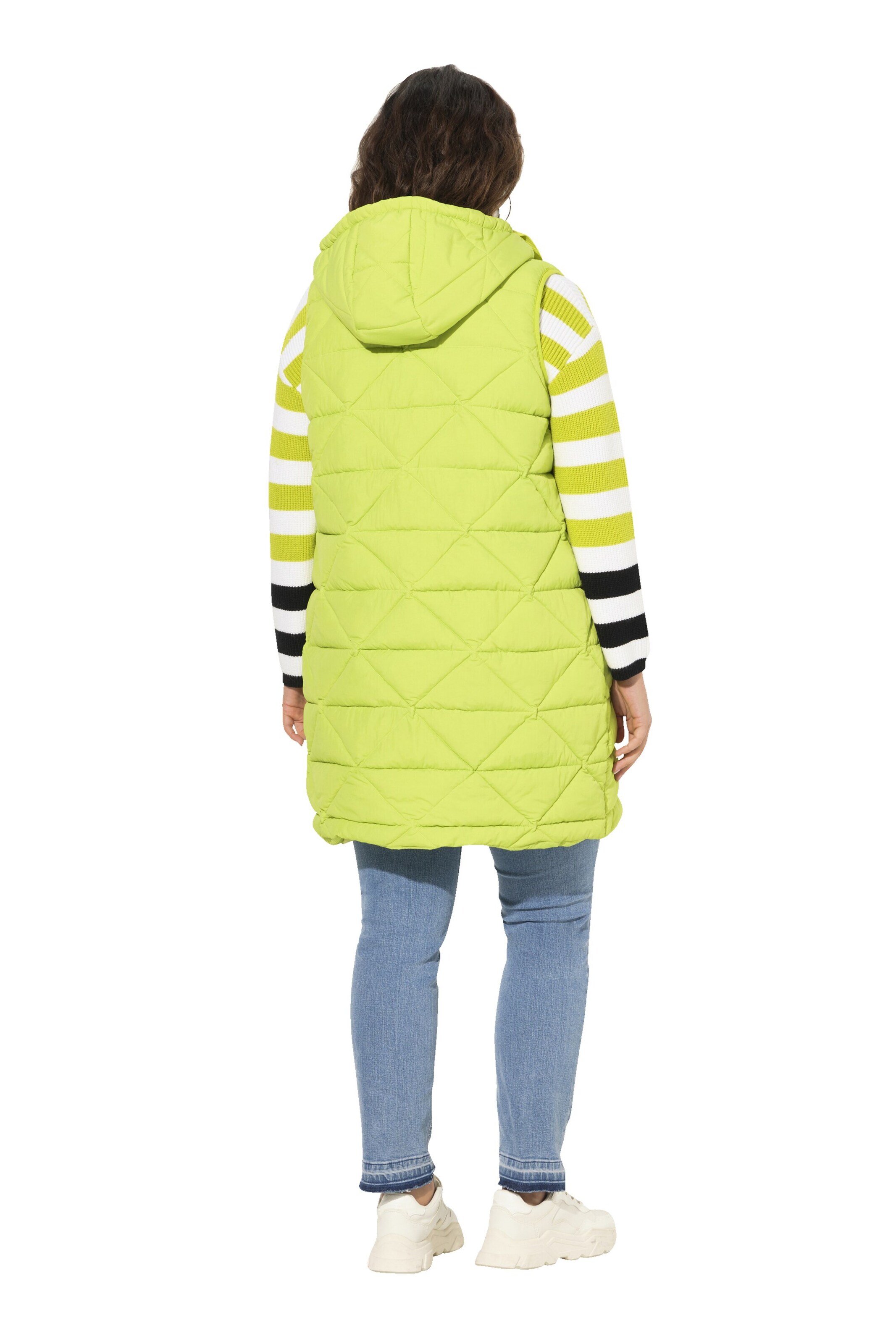 Ulla Popken Bodywarmer in Geel