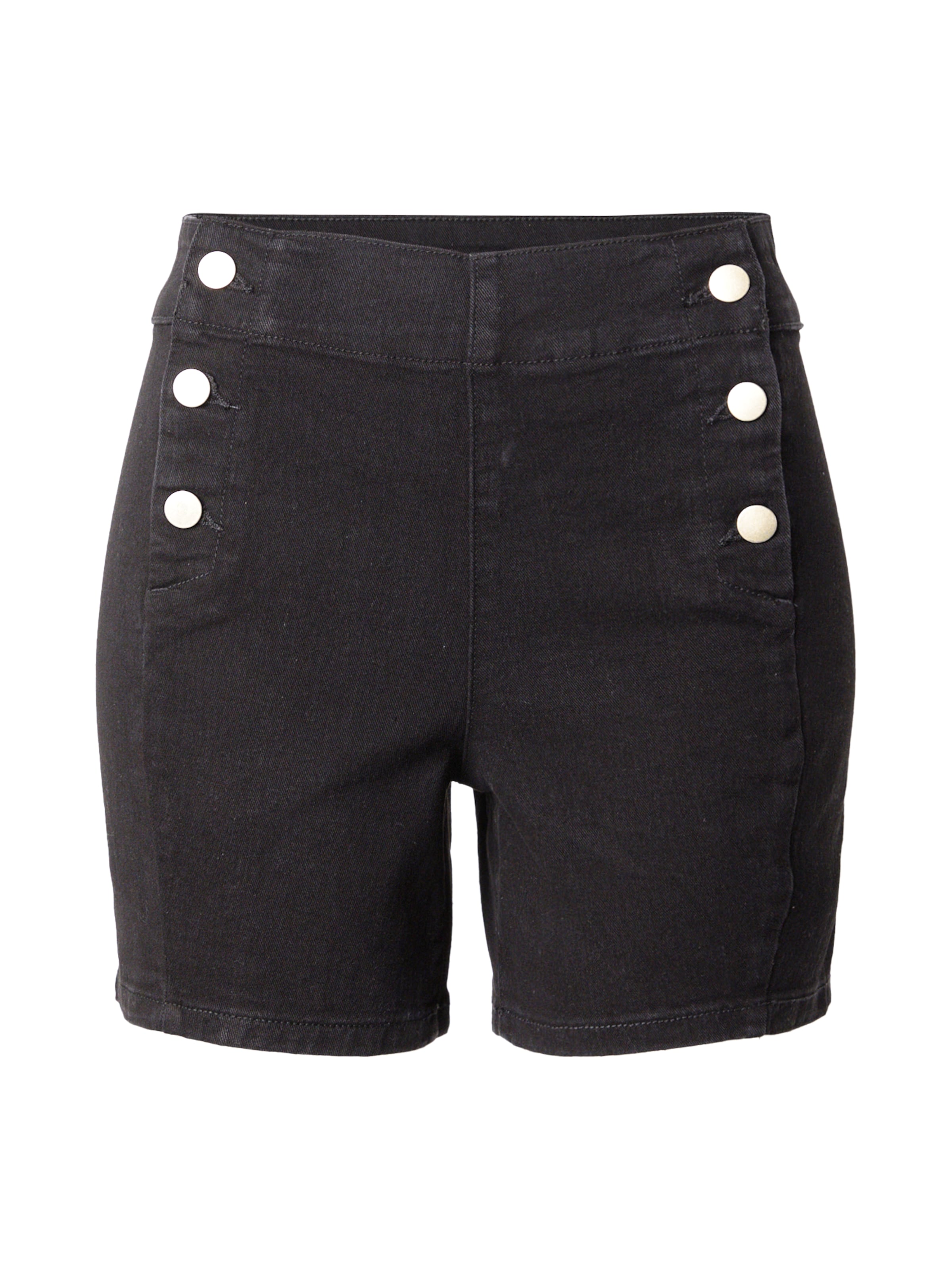 VERO MODA Štandardný strih Džínsy - Čierna: predná strana