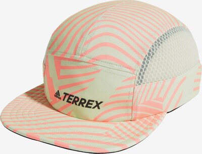 adidas Terrex Sportcap in limette / melone / schwarz, Produktansicht