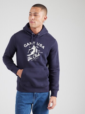 GANT Mikina – modrá: přední strana