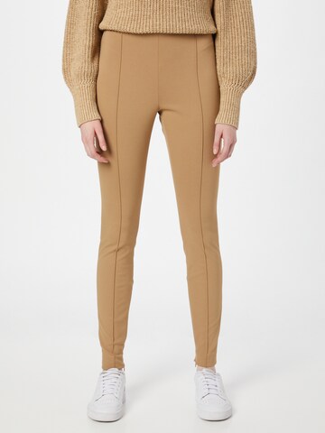 Skinny Leggings 'ADRY' di Polo Ralph Lauren in beige: frontale