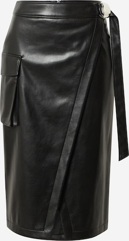 HUGO Skirt 'Remali-1' in Black: front
