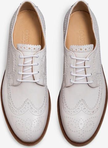 Chaussure à lacets LLOYD en blanc