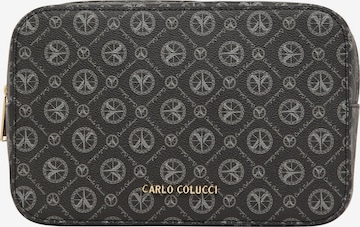 Sac d’ordinateur portable 'Dametto' Carlo Colucci en noir : devant