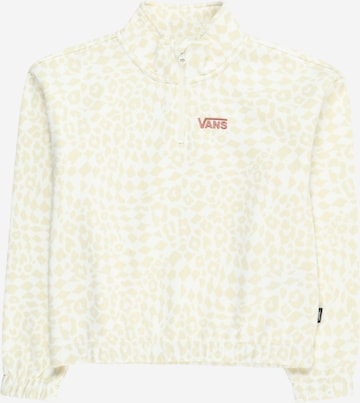 VANS Sweatshirt in Beige: front