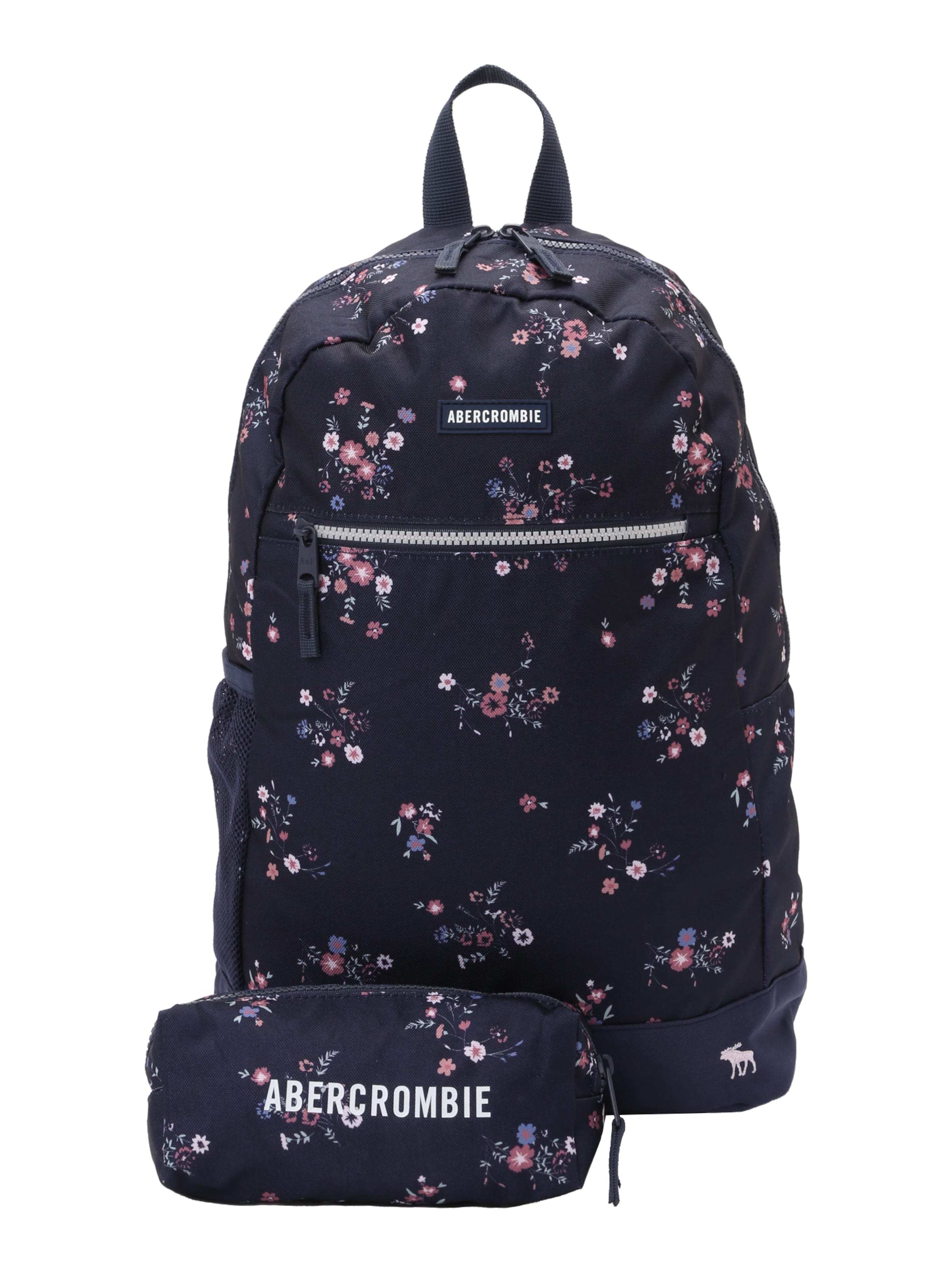 pelēks Abercrombie & Fitch Mugursoma: no priekšpuses