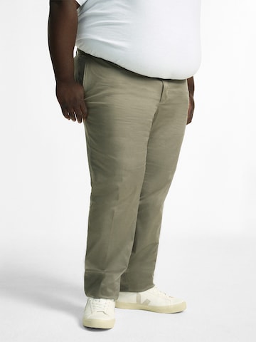 Mr Main Man Regular Chino 'Stretch Chino' in Groen
