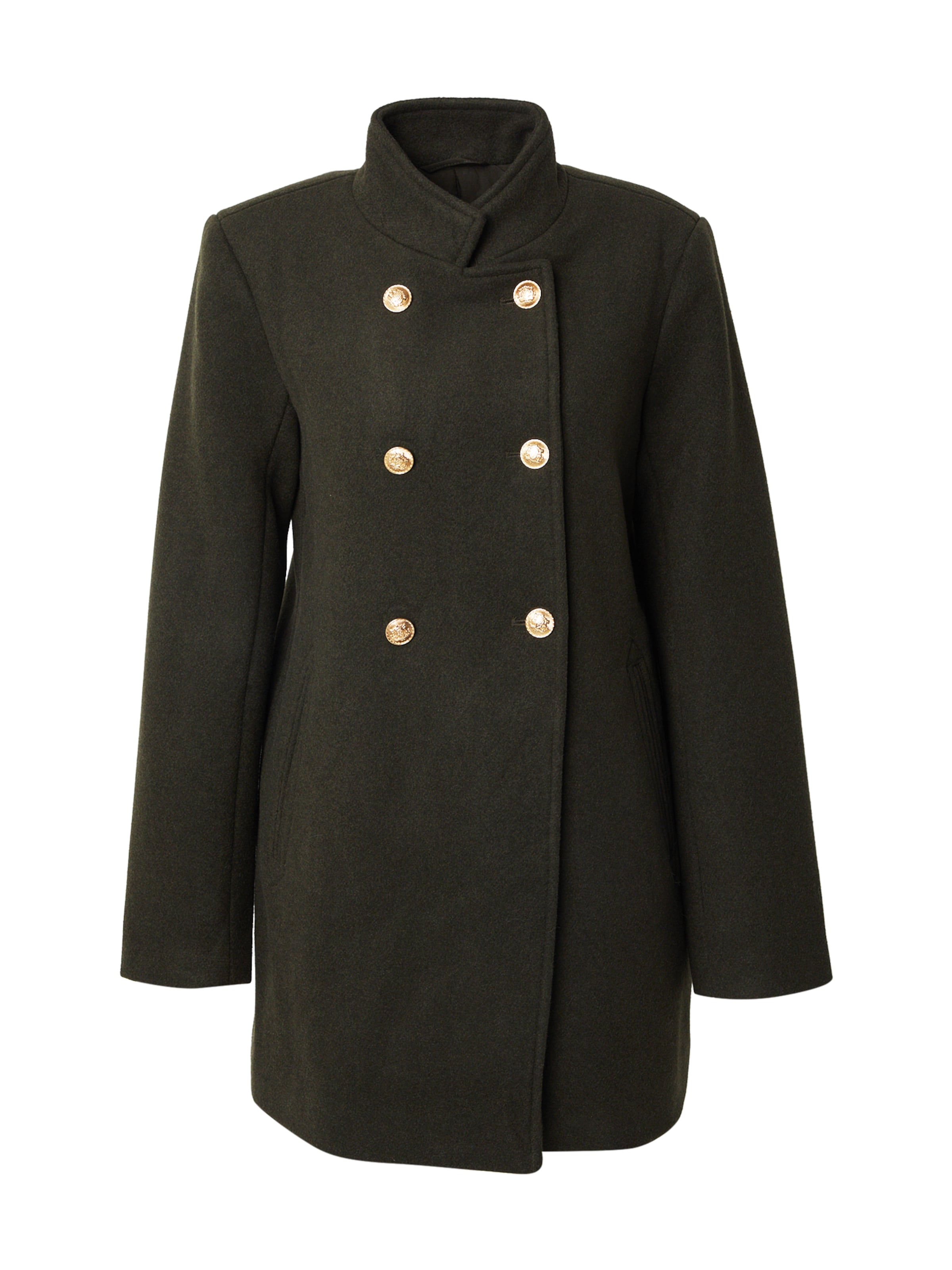 ONLY Prehoden plašč 'ONLANNIE' | zelena barva: sprednja stran