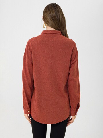 Daniel Hills Bluse in Rot