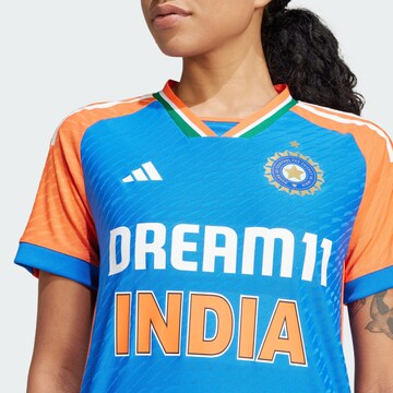 T-shirt fonctionnel 'India Cricket T20I' ADIDAS PERFORMANCE en bleu