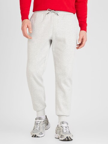 TOMMY HILFIGER Tapered Broek in Grijs: voorkant