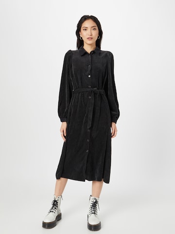 MSCH COPENHAGEN Shirt Dress 'Livia' in Black: front