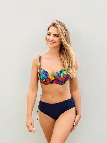 Lady Etna Minimizer Bikini w kolorze niebieski: przód