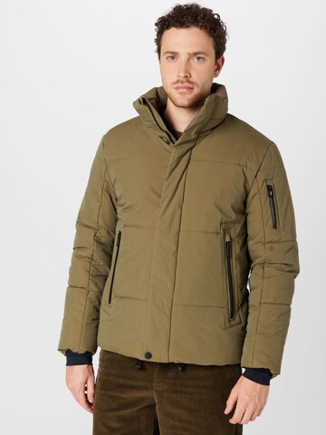 g-lab Between-Season Jacket 'RIDGE' in Green: front