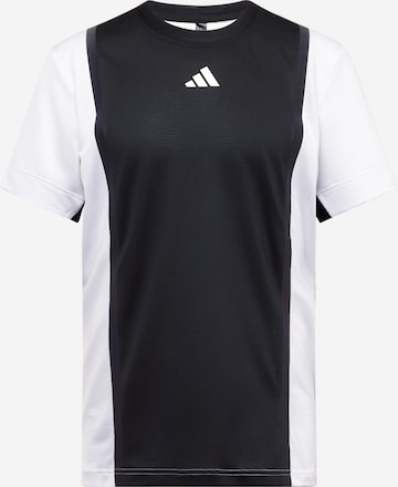 ADIDAS PERFORMANCE Funksjonsskjorte 'Pro' i svart: forside