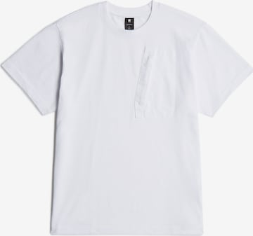 G-STAR Shirt 'Outdoor' in White: front