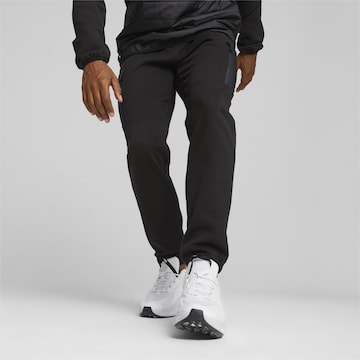 Regular Pantalon cargo 'Utility' PUMA en noir : devant