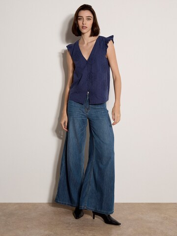 Chemisier ' ' Apricot en violet