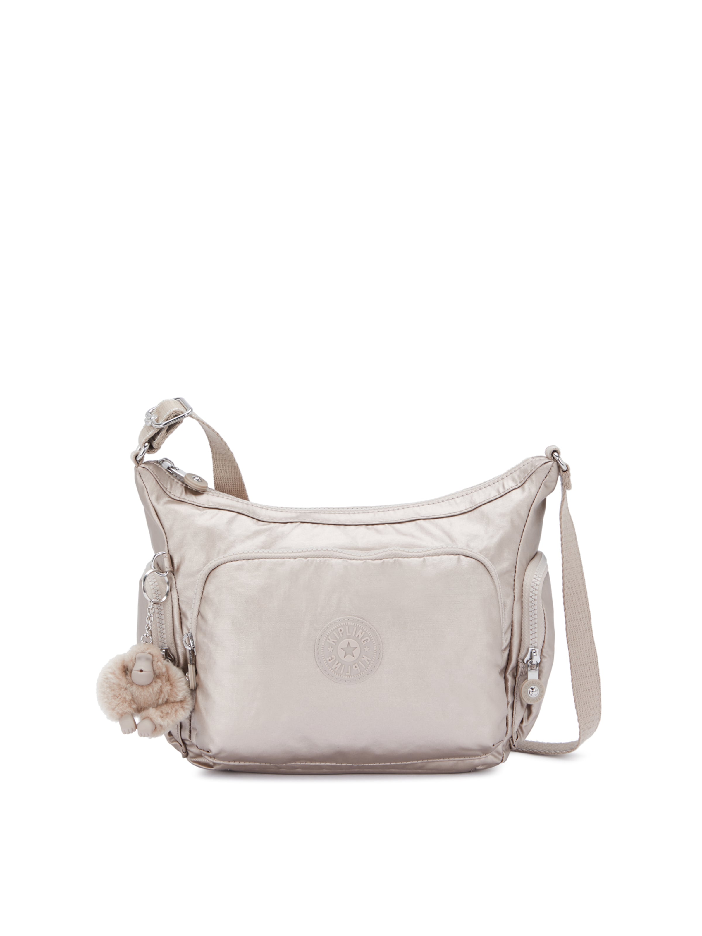 KIPLING Axelremsväska 'Gabb S' i ljusgrå, Produktvy