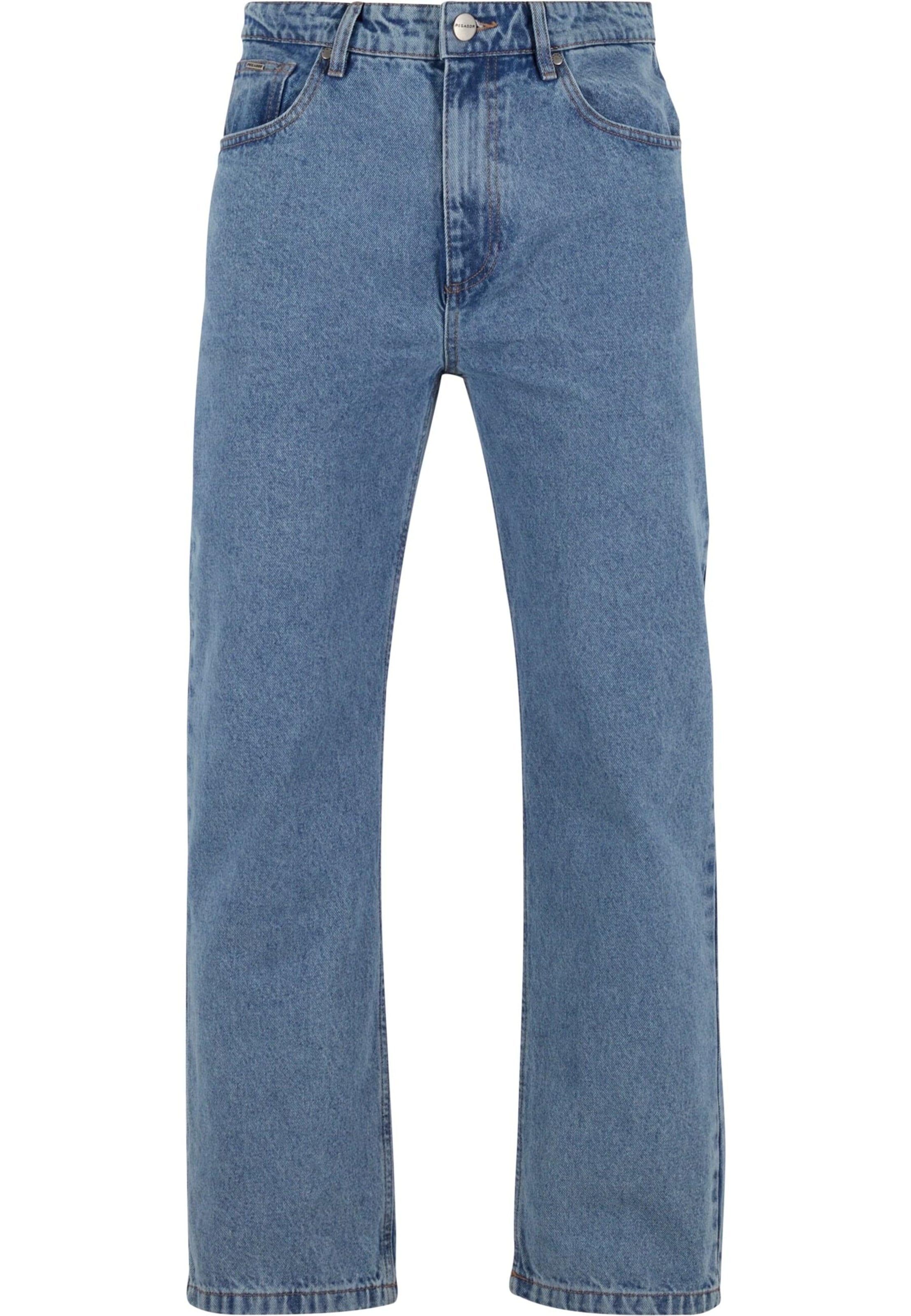 mėlyna Pegador Džinsai 'Baltra': priekis