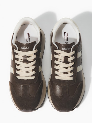 ES8 Sneakers laag '7706' in Bruin