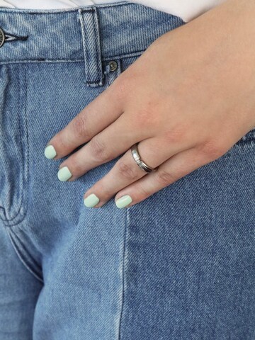 Lucardi Ring in Silver