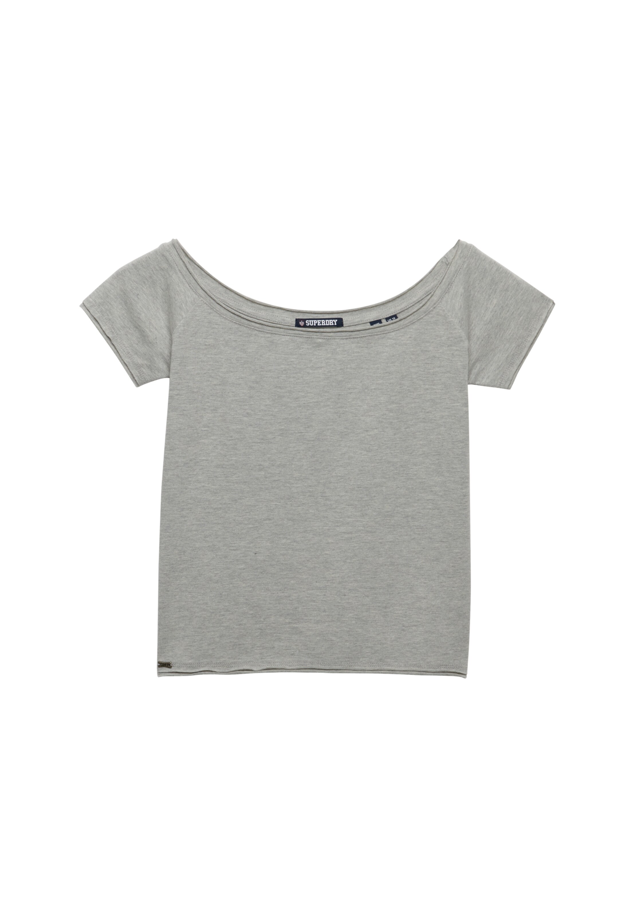 T-shirt 'Bardot' Superdry & Co en gris : devant